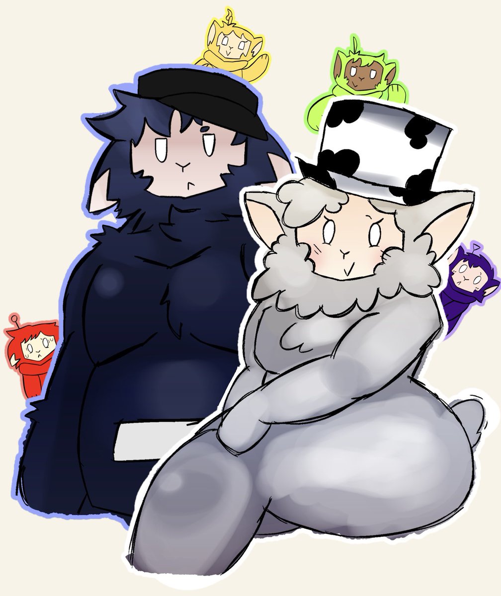 CircleSly's tweet photo. The family. #slendytubbies https://t.co/0FgQduOaPl