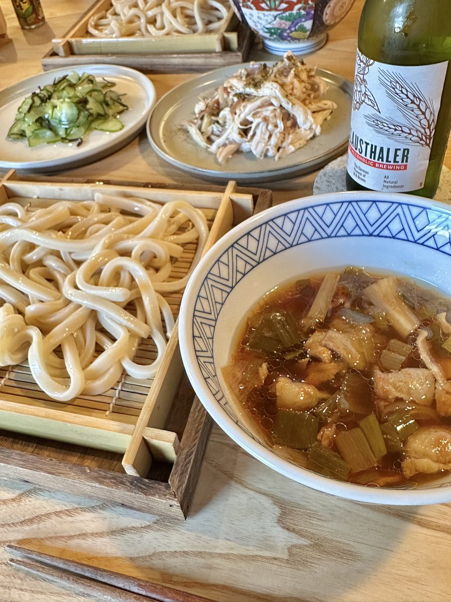 2894chang's tweet photo. 今日はタロウが作ってくれた武蔵野うどん
おいしすぎる🙏✨ https://t.co/wNx5q2cNoS