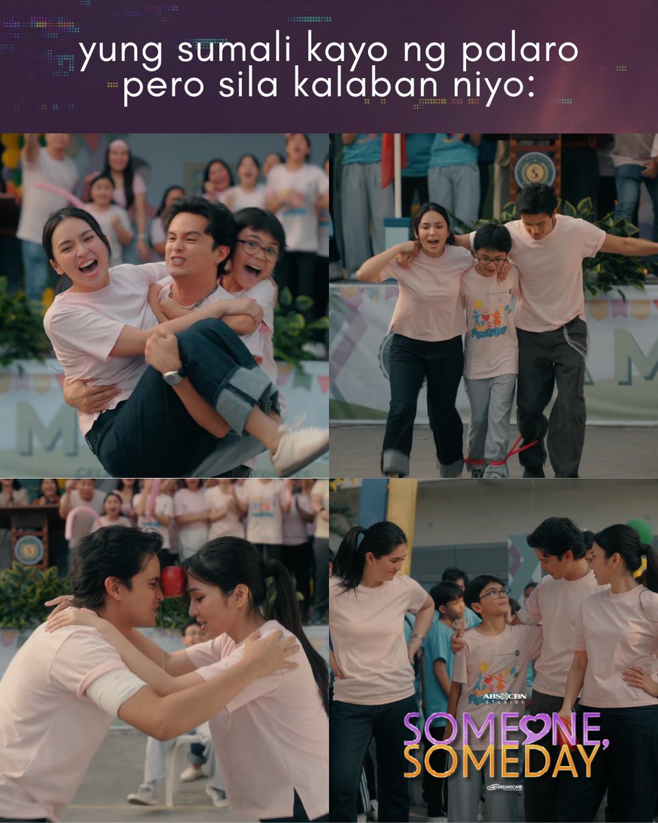 DreamscapePH's tweet photo. competitive pa sa competitive ang atabs ko! #SomeoneSomedaySuspect 💜✨

#SomeoneSomeday, Weeknights, 8:45PM sa ABS-CBN, ALLTV2, TV5, A2Z, Kapamilya Channel, at Kapamilya Online Live sa YouTube at Facebook. Stream it first on Netflix and 48hours in advance on iWant. https://t.co/vCvgisD0ED