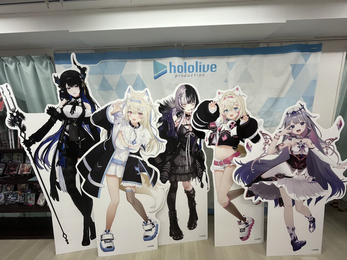 UEG1542's tweet photo. Went to see a lot of Rissa stuff in Akihabara today including the new Kotobukiya Advent 3rd year anniversary pop up!

Happy anniversary Rissa and all of Advent! 💙🤍🩵🩷💜
#RissaLIVE https://t.co/cwWIVS4p44