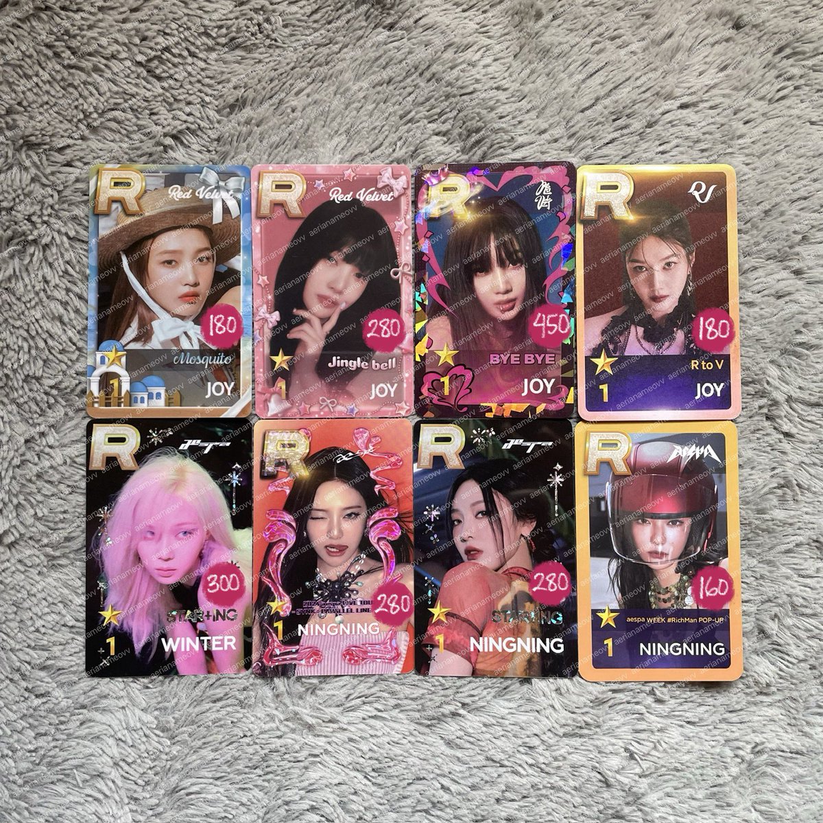 aerianameovv's tweet photo. 𐙚 wts red velvet aespa 𐙚
♡ price exclude admin 22%🍊
♡ mostly in good condi
♡ not for sensitive buyer
♡ dom bali 🇮🇩
tags ph sg th my idn wts sssm superstar smtown r card rv red velvet joy aespa winter ningning 슈스엠 레드벨벳 조이 에스파 윈터 닝닝 포카 양도 https://t.co/4Glauhjv2o