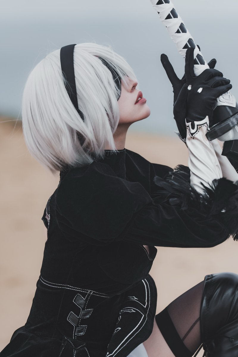AKIOcom's tweet photo. 『A Prayer Left in the [D]unes』

2B: @riri_morayeel 

#ラグコス #ラグコス2026 https://t.co/7FLLzajqc0