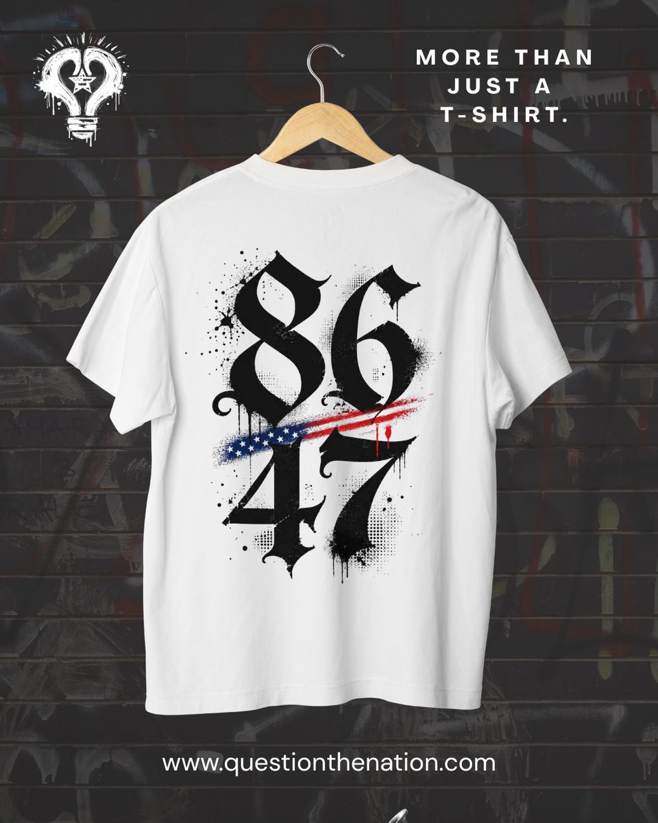 QTNstore's tweet photo. We believe great apparel starts with thoughtful design, premium quality, and a passion for creating something you'll love wearing. Thank you for supporting our journey. Follow us for new releases
#questionthenation #graphictshirts #tee #patriotismtshirts #tshirts https://t.co/JLVWOtql74
