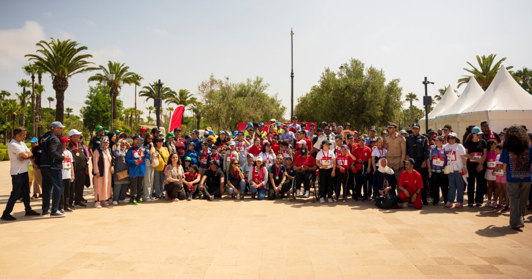 SpecialOlympics's tweet photo. More than 200 participants joined Special Olympics Morocco’s Funified Walk for #InclusiveHealth in Rabat, standing for health systems where persons with intellectual disabilities are visible, heard, and included. 💙

@SOMENA68 

#FunifiedWalk2026 #RosemaryCollaboratory https://t.co/v72FHCeQgU