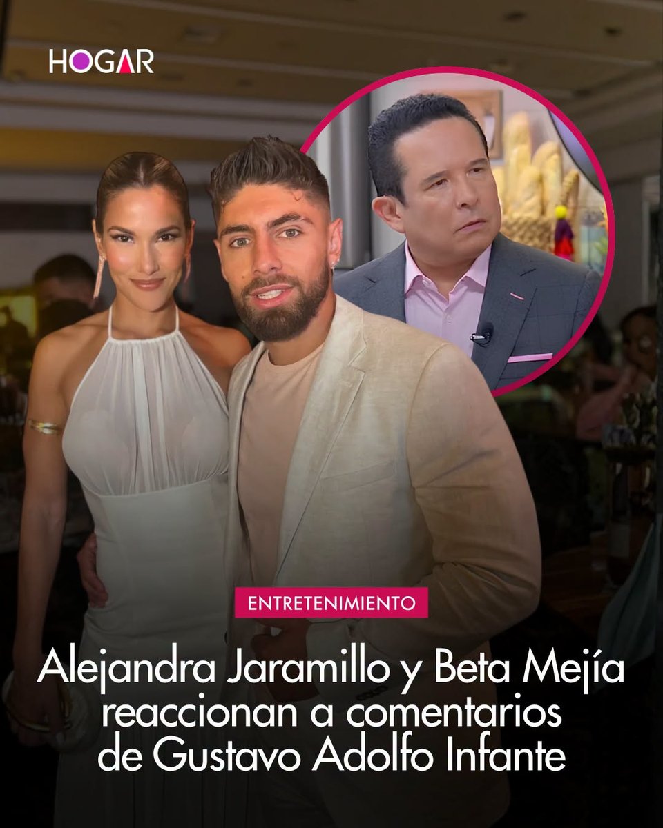 revistavistazo's tweet photo. ✨ #LoMásLeído | Alejandra Jaramillo y Beta Mejía le responden a Gustavo Adolfo Infante tras sus comentarios sobre la salida de la ecuatoriana de Univision. 🗣️ ¿Qué fue lo que dijeron? 🔗 https://t.co/N7pJtWjDaV https://t.co/XxdRfsLFLH