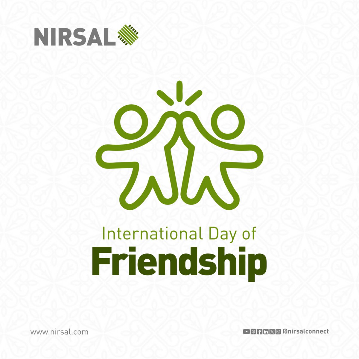 nirsalconnect's tweet photo. Honouring the connections that make our work possible.
𝗪𝗵𝗲𝗻 𝘄𝗲 𝘄𝗼𝗿𝗸 𝘁𝗼𝗴𝗲𝘁𝗵𝗲𝗿, 𝗲𝘃𝗲𝗿𝘆𝗼𝗻𝗲 𝘄𝗶𝗻𝘀.
#NIRSAL #FriendshipDay #Partnerships #Agriculture #Nigeria https://t.co/QJbp5sIWcE
