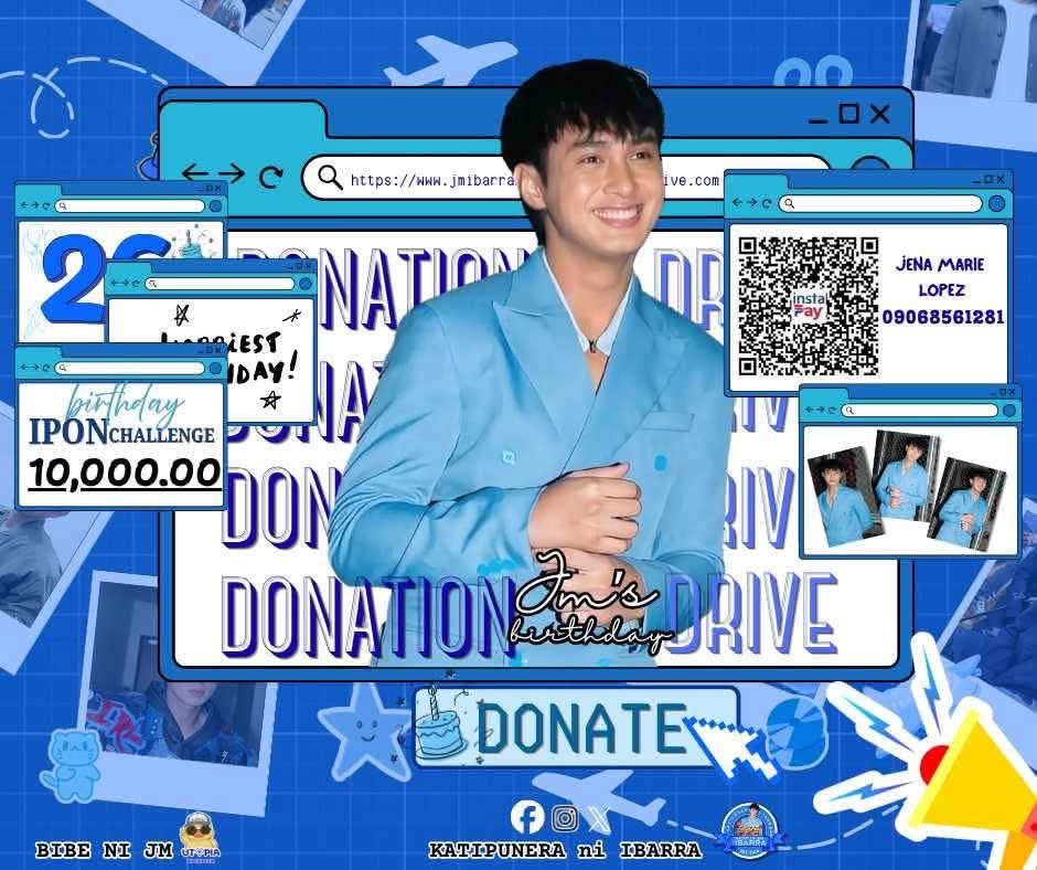 katipuneranijm's tweet photo. 🚨 MISSION 26: ON. 💙

Ang assignment? Magbigay ng birthday smile kay JM. 🎂

Mechanics:
💸 Donate kung anong kaya.
💙 Share kung gusto mong dumami pa tayo.
🎉 Celebrate dahil minsan lang maging 26!

Hindi man pare-pareho ang halaga ng ambag natin, pare-pareho naman ang dahilan—gusto nating maging espesyal ang birthday niya.

Ready na ba ang Team Ambagan? Tara!