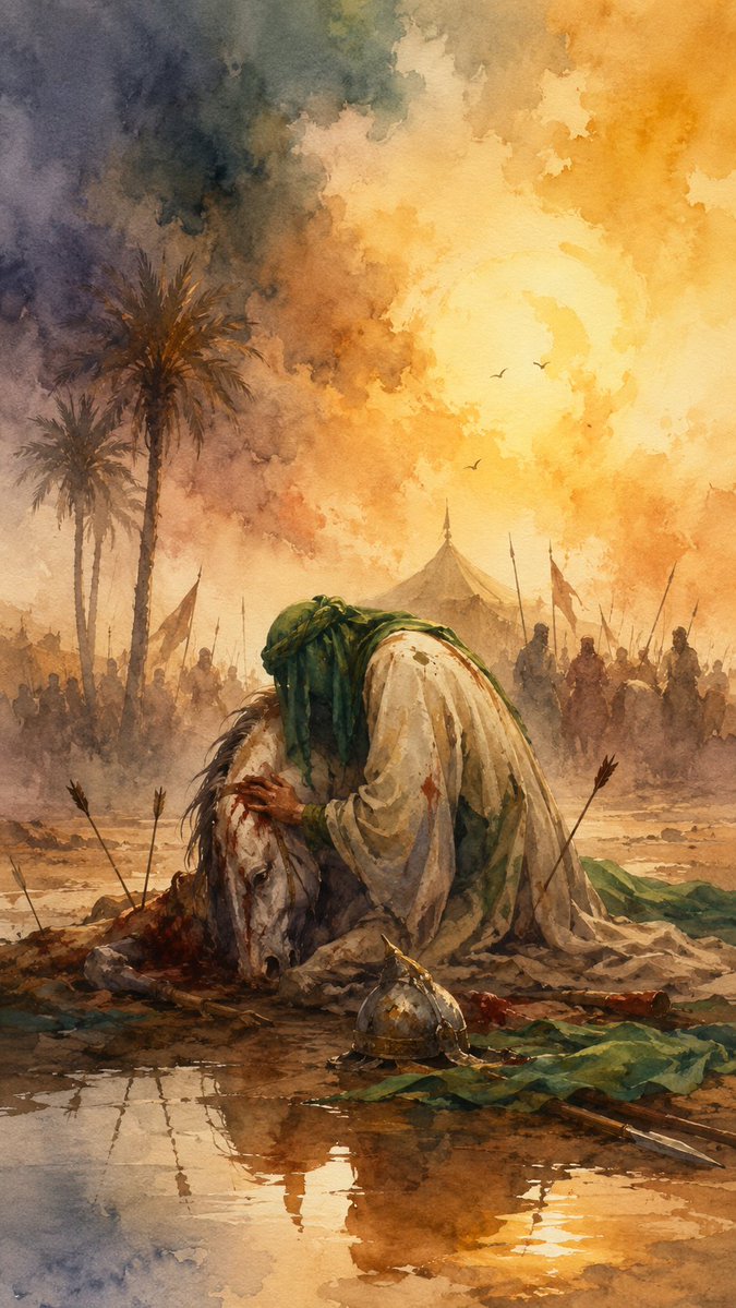 moohajer_63's tweet photo. پیام عاشورا، دعوت به عزت، شجاعت و وفاداری است.
 #یا_لثارات_الحسین
#فدائیان_حسین https://t.co/nlOe2S4fmN