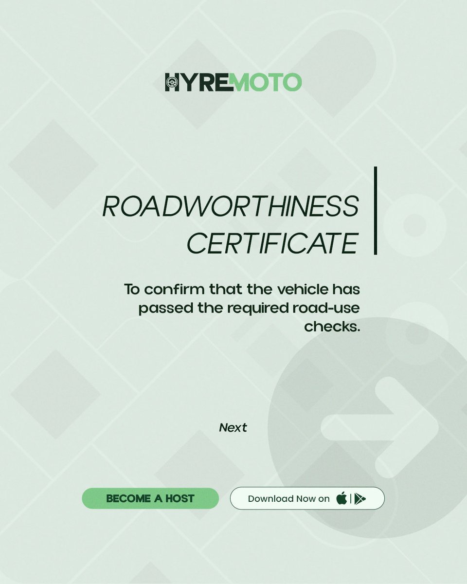 hyremoto's tweet photo. We do not ask for these documents just to make onboarding longer.
Each one helps us verify the host, the vehicle and driver before a listing goes live.

Swipe to see why every document matters https://t.co/0elFddAwIk