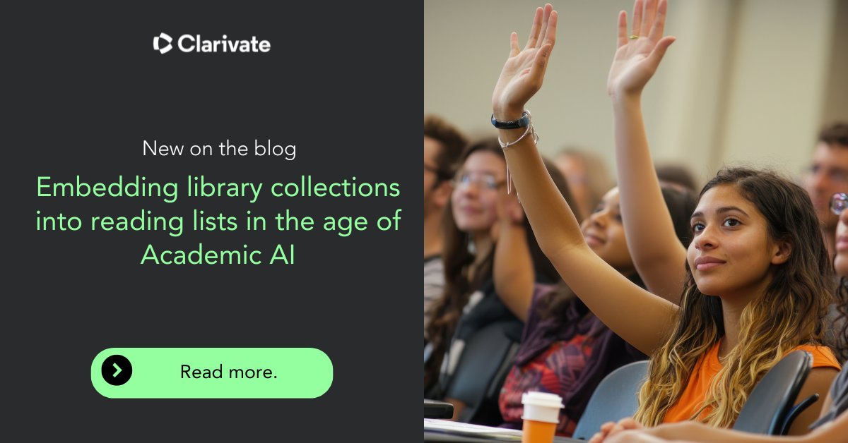 ProQuest, from Clarivate tweet media
