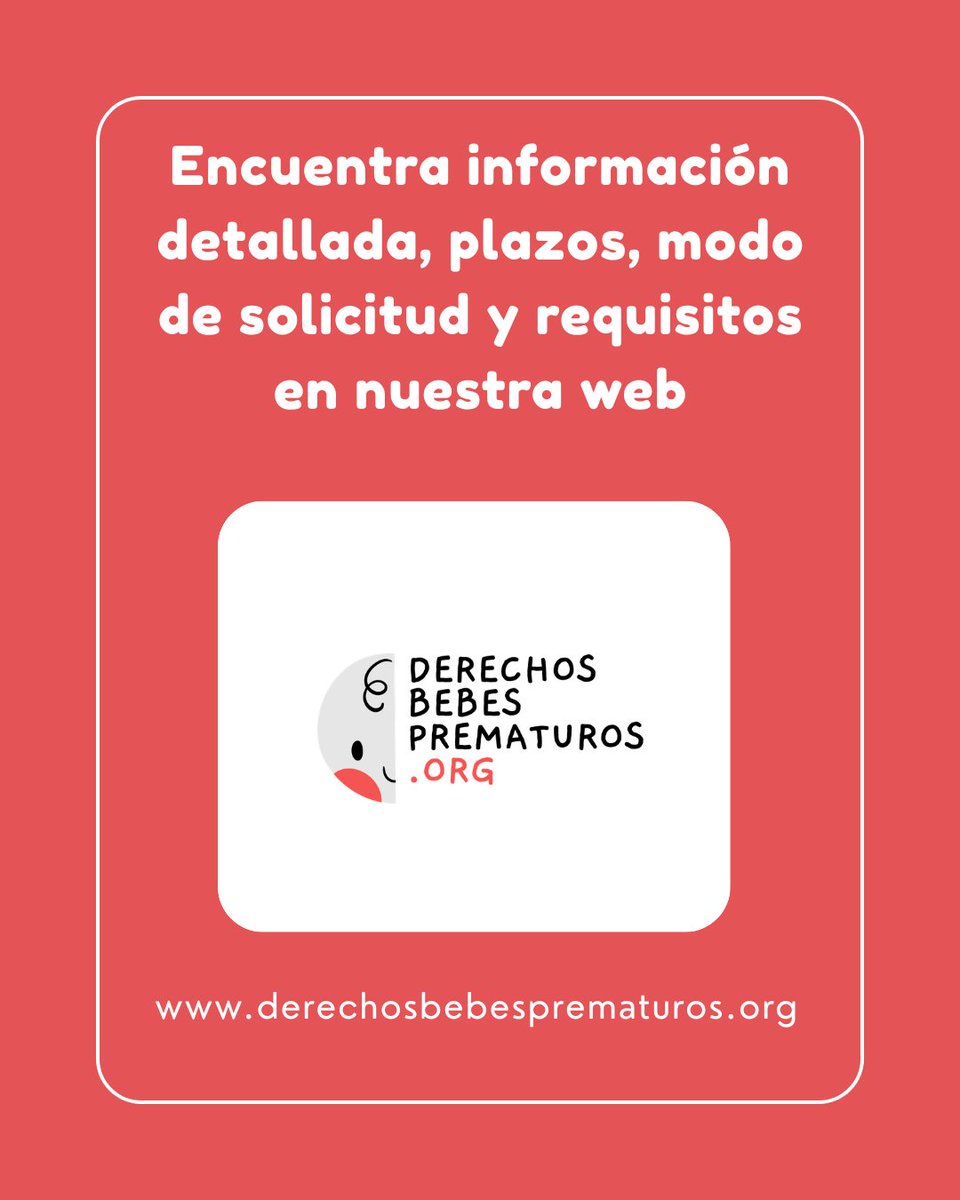 APREMprematuros's tweet photo. Ante un nacimiento prematuro, padres y madres quieren cuidar a su bebé, no perder tiempo buscando información sobre ayudas. En #APREM agrupamos todas las prestaciones estatales en un solo lugar. Trámites clave, claros y directos a un solo clic: https://t.co/iEpBA5rNKF https://t.co/EBZ0Y4oeOv