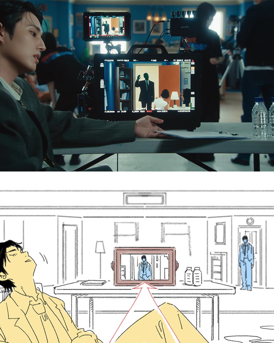 kyhkwpkyw's tweet photo. 'shut the door' mv storyboard artist update 🥹 https://t.co/5wsZFMicn9