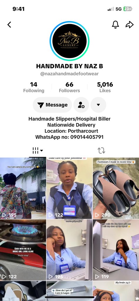 EzechibabyBB's tweet photo. Good morning everyone, 
My elder sister is a cobbler and she makes handmade footwear, here is her TikTok acct and works below.👇 https://t.co/Q8OKiLzm32
