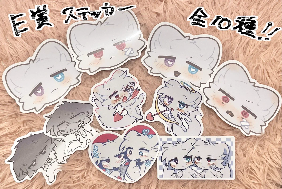 バラ売り可】人類の動物化現象 ウェブポン アクスタ アクキー 缶バッジ