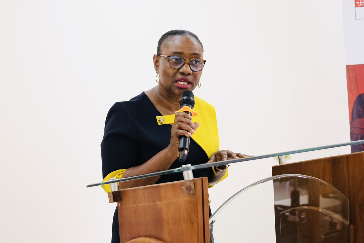 cehurduganda's tweet photo. Our Executive Director Ms @FatiaKiyange described the #CEHURDJudicialColloquium as an opportunity to strengthen collaboration between CEHURD and justice sector institutions in advancing women's health, human rights, and sexual and reproductive health and rights (SRHR). She noted that judicial officers, law enforcement agencies, State Attorneys, health professionals, and local government leaders all have a shared responsibility in ensuring women and girls can access justice and quality healthcare.
She observed that while Uganda has made notable progress in reducing maternal mortality, significant challenges remain, particularly around teenage pregnancy, sexual and gender based violence, and barriers to justice.

❝Women's health is not just about physical health. It includes mental, emotional and social wellbeing, and that makes it both a human rights and a social justice issue. We have made progress in reducing maternal deaths, and decisions such as Petition No. 16 have shown that the judiciary has the power to influence policy, strengthen accountability and save lives. But we still have far too many girls becoming pregnant, far too many survivors of sexual violence unable to access justice, and too many cases that never make it to prosecution because of stigma, fear and weaknesses in enforcement. We cannot end teenage pregnancy without addressing poverty, child marriage, sexual violence, harmful cultural practices, limited access to comprehensive sexuality education, and the barriers that prevent survivors from seeking justice. Each institution represented here has a role to play in changing that reality.❞

She encouraged participants to adopt rights based, survivor centred, and trauma informed approaches in handling cases affecting women and girls, emphasizing that justice sector institutions have the ability to improve health outcomes through effective implementation of the law. She concluded by highlighting CEHURD's commitment to working alongside Justice, Law and Order Sector (JLOS) actors to expand access to justice, strengthen accountability, and advance strategic litigation that promotes women's health and #SRHR.

#CEHURDJudicialColloquium