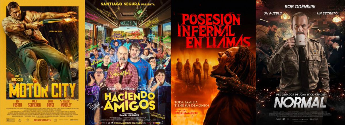lucamverso's tweet photo. Nuevas Píldoras de cine para cerrar julio: https://t.co/6ffzdStCIB. Cuatro mini‑críticas para refrescar el verano 🔥🎬
👉 Píldoras de cine – Julio 2026 #Cine #PildorasDeCine #Crítica #MotorCity #HaciendoAmigos #PosesiónInfernal #Normal #Julio2026 #Lucamverso https://t.co/g1Vvjru4FK