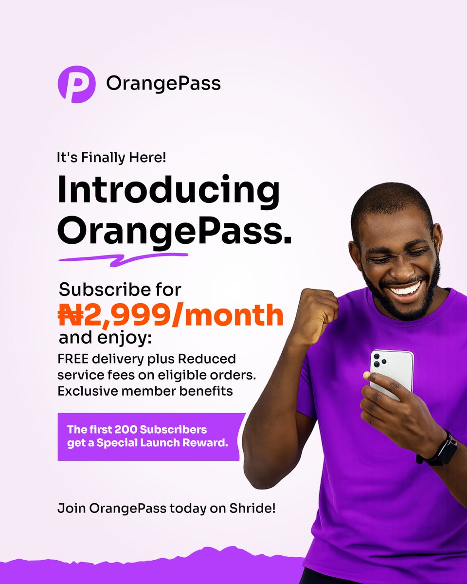 theShrideapp's tweet photo. ₦4,000? Not on Saturday. 👀

Currency Grill Spaghetti &amp; Turkey is just ₦2,000 from 12 PM – 9 PM this Saturday only!

And if you’ve got OrangePass? It’s even cheaper. 😏

Tag your food buddy and don’t let them miss this.

Join the tribe: https://t.co/QCHaSGnuAE https://t.co/bTjV5Umvrx