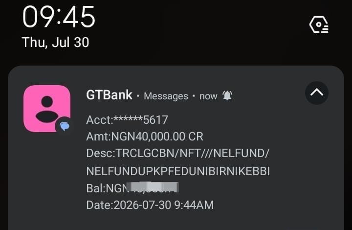 ONLYCASMIR's tweet photo. NELFUND Continues June and July Upkeep Payments Today

Students are advised to remain patient and keep checking their bank accounts, as payments are being processed in batches.

https://t.co/gqEOOuTIXX https://t.co/AlBvbnqh7p