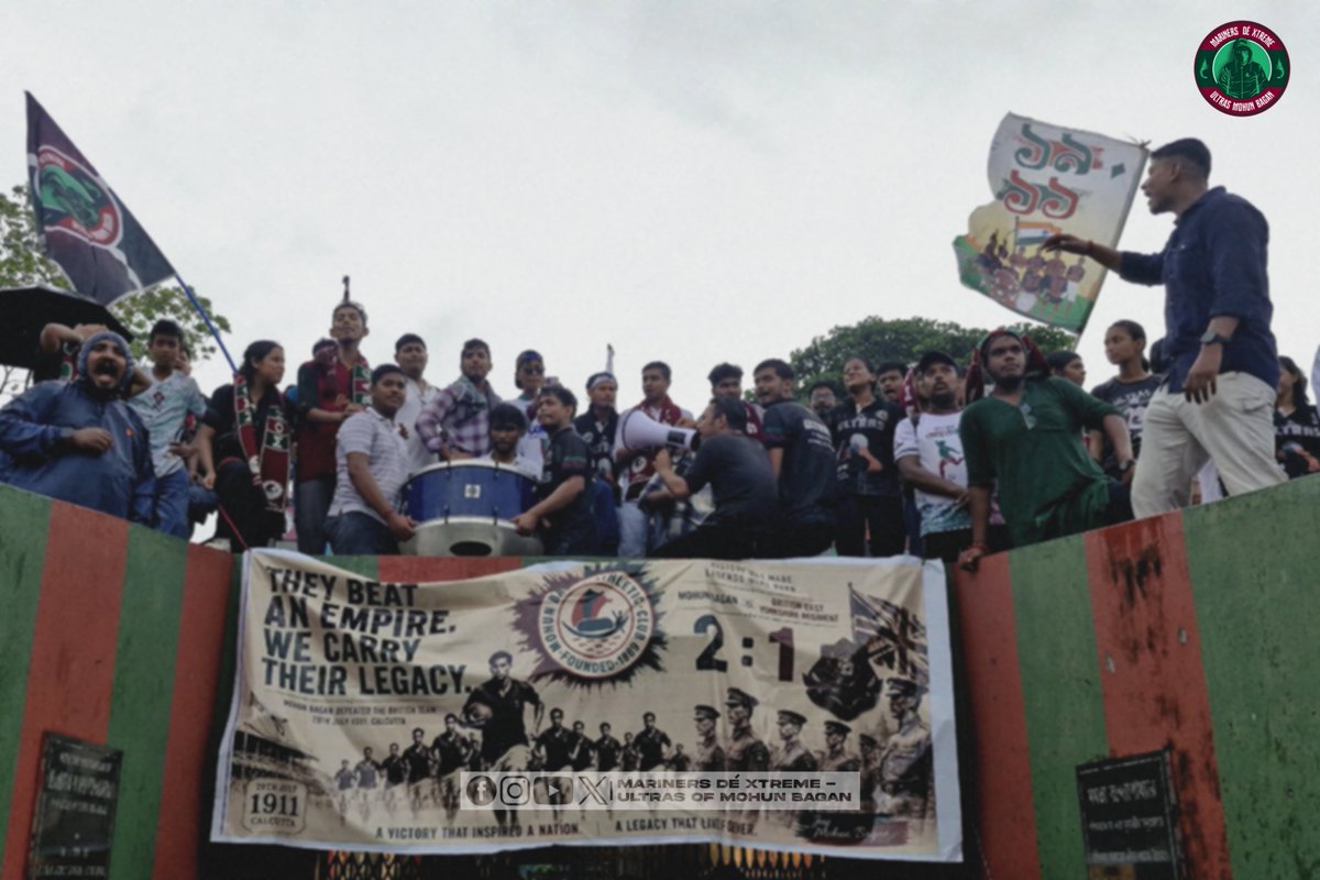 MdxOfficial2018's tweet photo. An album of memories. A lifetime of pride.💚❤
#JoyMohunBagan 👑
#GreenMaroonloyalUltras 😈
#MohunBagan #Mdx 💥
#UltrasMohunBagan 🟢🔴 https://t.co/Q2hqRgIMCX