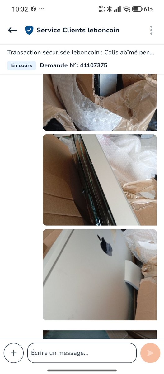 MichelParis19's tweet photo. Merci @leboncoin ! iMac arrivé en confettis 🖥️💥. Après 15 jours de silence, votre support d'élite m'envoie... un lien vers la FAQ ! 🥰
​Quel génie.
Un VRAI humain pour débloquer le dossier 41107375 et mon argent ?
​🔄 RT pour saluer la performance ! https://t.co/sOHKJNHMJu