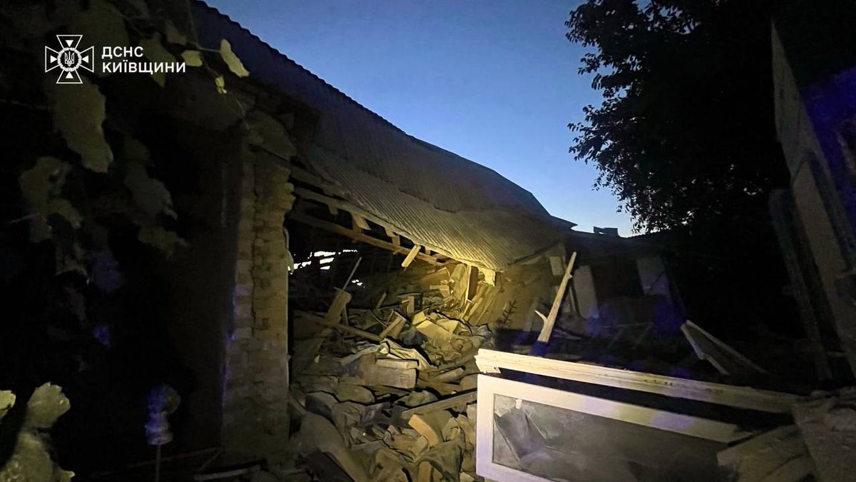 ZelenskyyUa's tweet photo. Last night, a Russian missile strike on Radushne in the Dnipro region killed parents and three children. Two more children were pulled alive from under the rubble. It was an ordinary home, blown into smithereens by a ballistic missile... Rescue efforts are also underway in Lviv at the site where a residential building was hit, with the rubble being cleared and the search for people continuing. So far, eight people have been reported killed across the country. My condolences to their families and loved ones... Dozens of people were injured, and everyone is receiving the necessary medical care. All the relevant services are involved.

Kyiv and the region, as well as our Dnipro, Lviv, Poltava, Kharkiv, Mykolaiv, Sumy, Vinnytsia, Cherkasy, and Ivano-Frankivsk regions, came under attack overnight. Dozens of ordinary homes, civilian businesses, and infrastructure facilities were destroyed and damaged. More than 70 missiles were used in this strike, a significant number of them ballistic. There were also over 280 attack drones. More than 260 drones were intercepted. Our combat aviation shot down a significant number of cruise missiles, and even mobile fire teams managed to take on cruise missiles. Given the critical shortage of air defense missiles from our partners, our warriors are accomplishing truly incredible things, demonstrating a very high level of professionalism. This is extraordinary expertise that saves lives when air defense missiles are not provided, or deliveries are being slow walked.

This Russian terror once again proves that protection against the Russian missile threat is the most important task when it comes to saving the lives of our people. And this is not a task that can be left to Ukraine alone or to any one country alone. All partners know how and with what they can help. Untimely assistance and delays in the delivery of anti-ballistic missiles lead to this kind of destruction, these kinds of casualties that, unfortunately, we are seeing today. It is important to support the protection of life. Thank you to everyone who is truly helping!