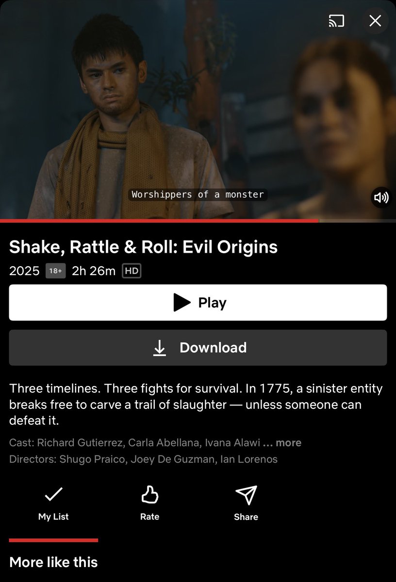 Alexa5387881's tweet photo. Dustin Yu starred in last year’s MMFF entry, Shake, Rattle, and Roll: Evil Origins. It’s now available on Netflix. 🧟
#DustinYu
#SRREvilOrigins
#NetflixPH https://t.co/VYpJ1mXobK