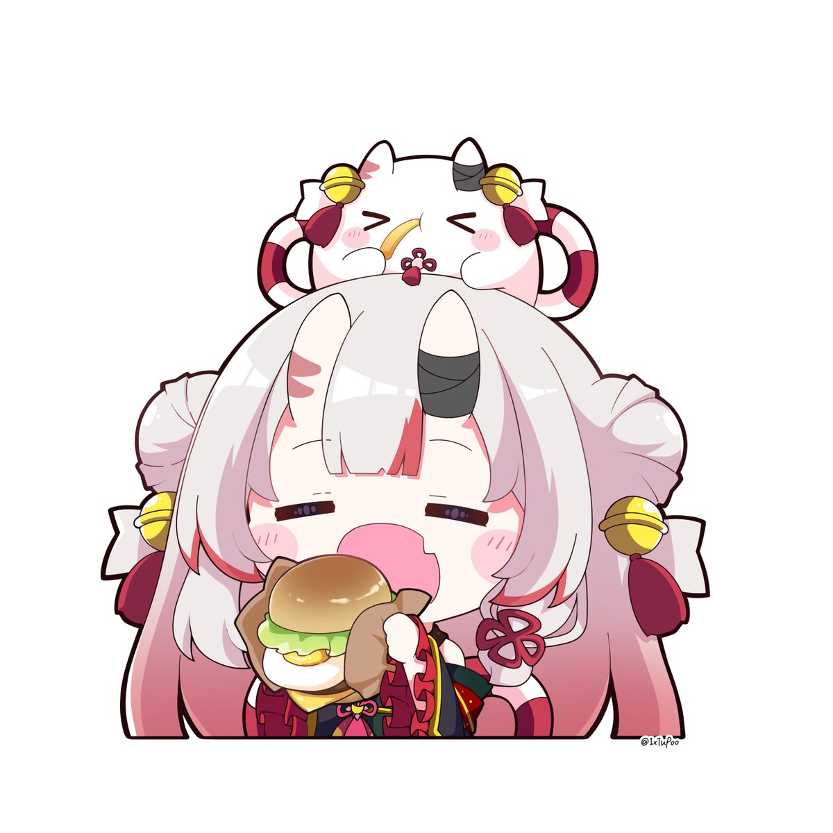 IxTuPoo's tweet photo. (*´〇`*)ぁ〜ん(･Θ･)ﾊﾟｸｯ
#百鬼絵巻 https://t.co/LtCe55nlh5