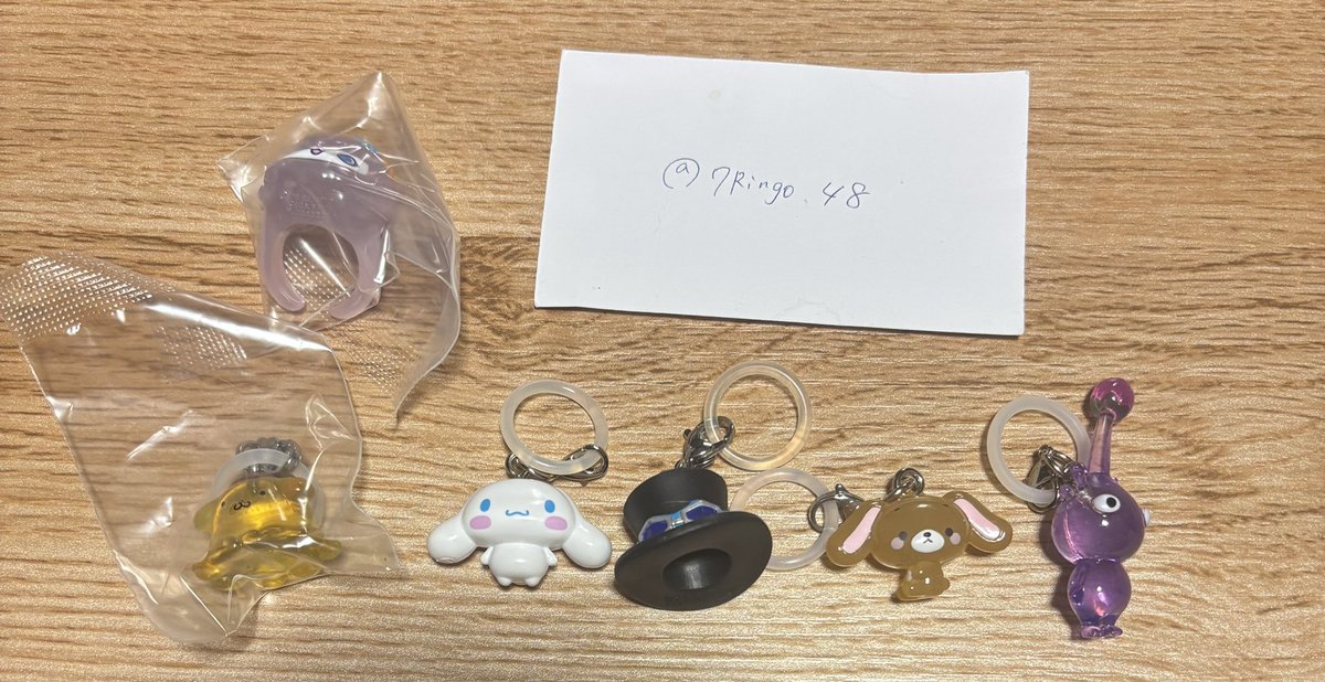 7ringo48's tweet photo. 【交換】めじるしアクセサリー サンリオ ジュエルペット メンダコ
譲▶︎画像参照
求➞ジュエルペット ルビー ガーネット サフィー
郵送交換希望です。難しいかと思いますが交換可能な方いましたらお気軽にお声掛けください🙇‍♀️ https://t.co/3TyfrSDekK