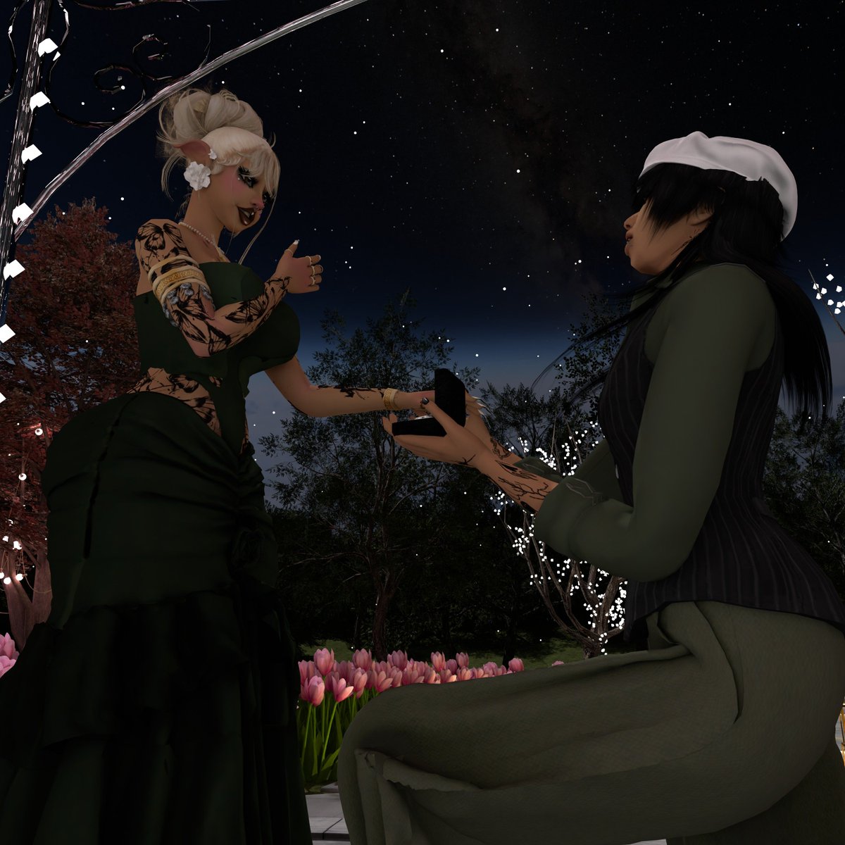 Ymirtitann's tweet photo. My wife to be, she said yes💜 https://t.co/yJNpKltq0o