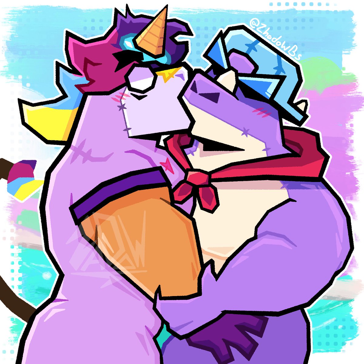 DarkZhadow_'s tweet photo. Yo creo que talvez empezaré hacer más dibujos como estos... Ya saben, para practicar U.u

#BerryxPierce #FanArt #Brawl https://t.co/BpYwVjBcP9