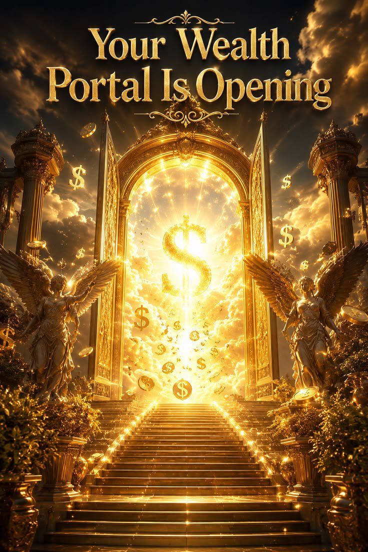 Moneyaligns's tweet photo. Your wealth portal is opening 💲💲💲 https://t.co/XYb1E9P2gc