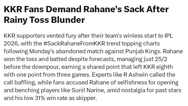 Kkriders4ever's tweet photo. Kuch impact to hum fans ka bhi tha he iske retirement mein👀 https://t.co/letViWRprW