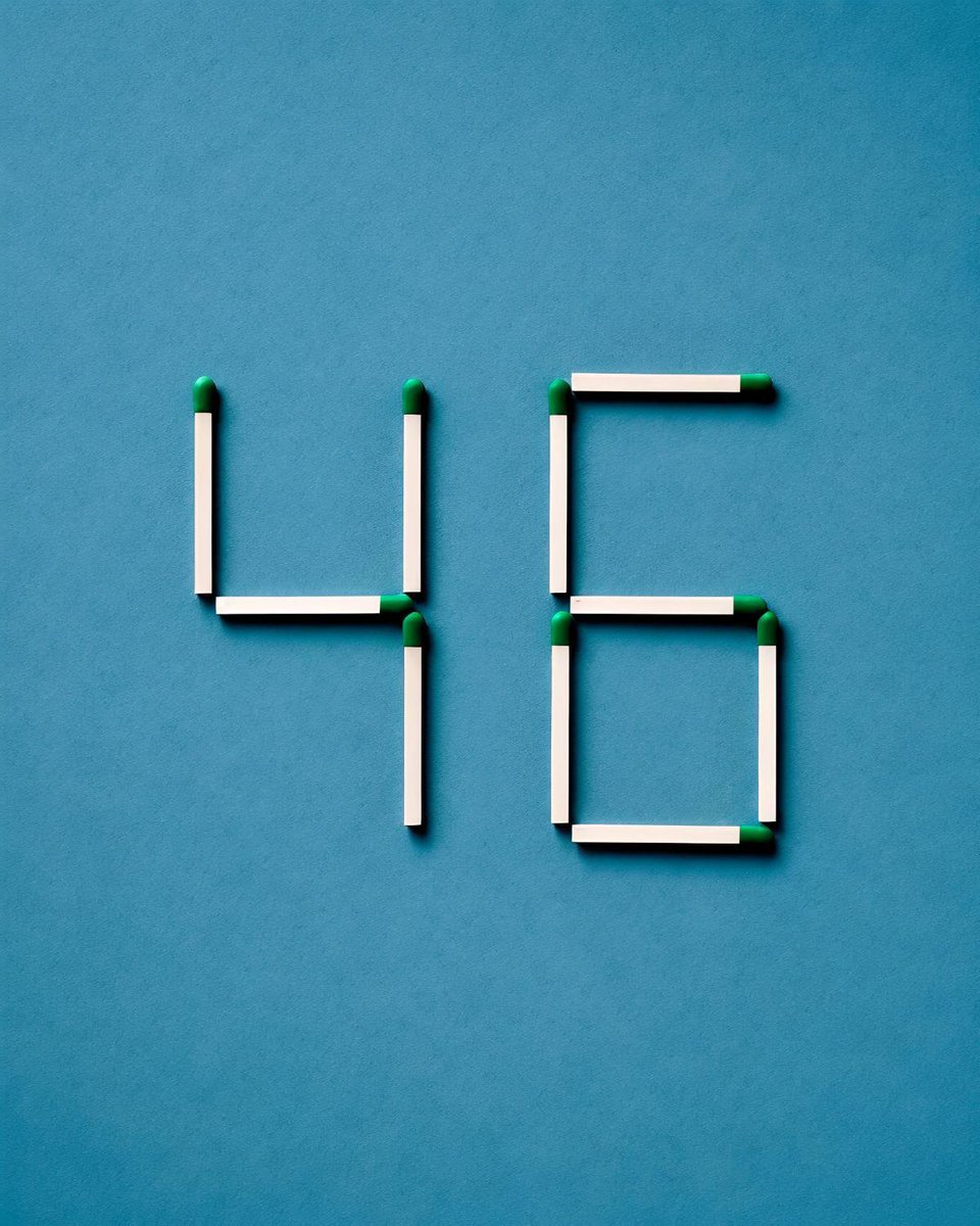 _Z136's tweet photo. Tell me the highest possible number by moving just 1 matchstick 🧠

Only a few people will succeed https://t.co/Wb28hRqe04
