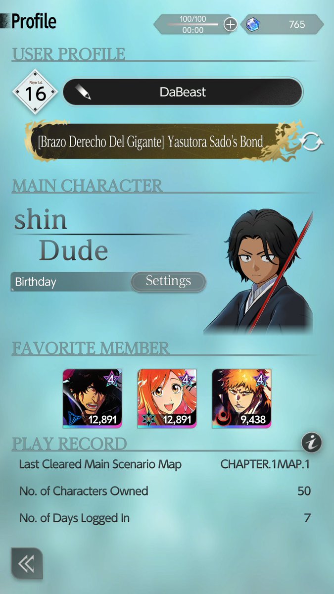 MrG0han's tweet photo. I am bonded with Chad
#BLEACH
#BLEACH_mh
#MirrorsHigh
#BleachMirrorsHigh https://t.co/lXL6hQVjz3
