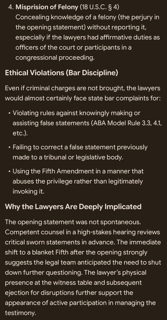1Bobsmith1776's tweet photo. @SenHawleyPress The lawyer are now implicated and should be disbarred. https://t.co/lJMmB6SF9X