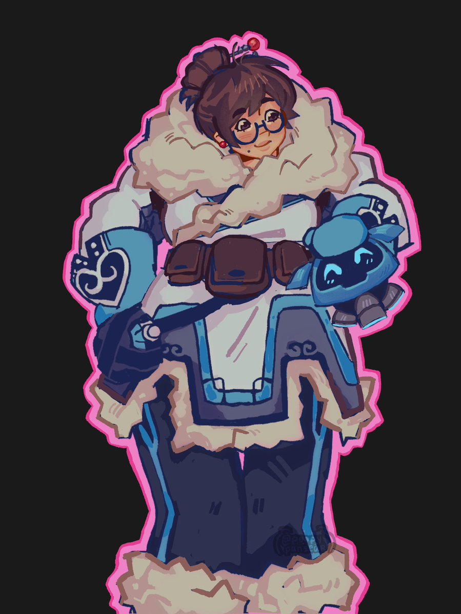 poopypansear's tweet photo. I luv her #overwatch #mei https://t.co/Ol9DeyHEkF