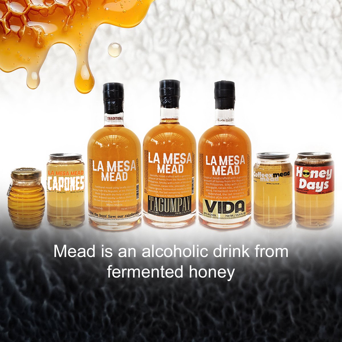 coffeexmead's tweet photo. We use our honey harvest to make alcoholic mead.

Mead is an alcoholic drink created by fermenting honey and is widely associated with the Viking culture. 

Shopee - https://t.co/9KJZLQvjgj

Lazada - https://t.co/a1AsBa8keB

For 18+ Only. Drink Responsibly! https://t.co/84tM2EjjBw