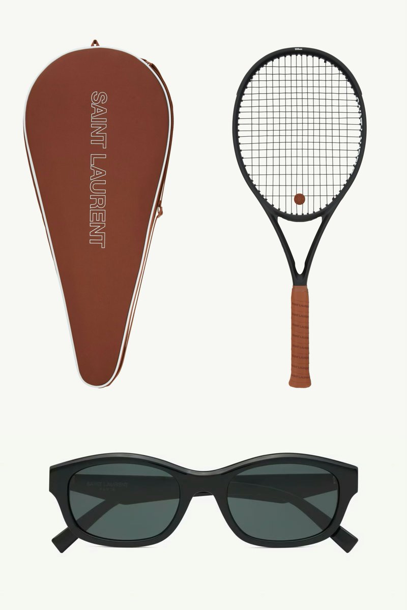 misskloss_1001's tweet photo. 260730 #tenlee_1001 IG

SAINT LAURENT
Wilson Tennis Racket Black And Brown
SL M172 Sunglasses
Nos Couleurs | Western Shirts Indigo

#SaintLaurentxTEN #TEN #TENLEE https://t.co/Fqbh4iGxis
