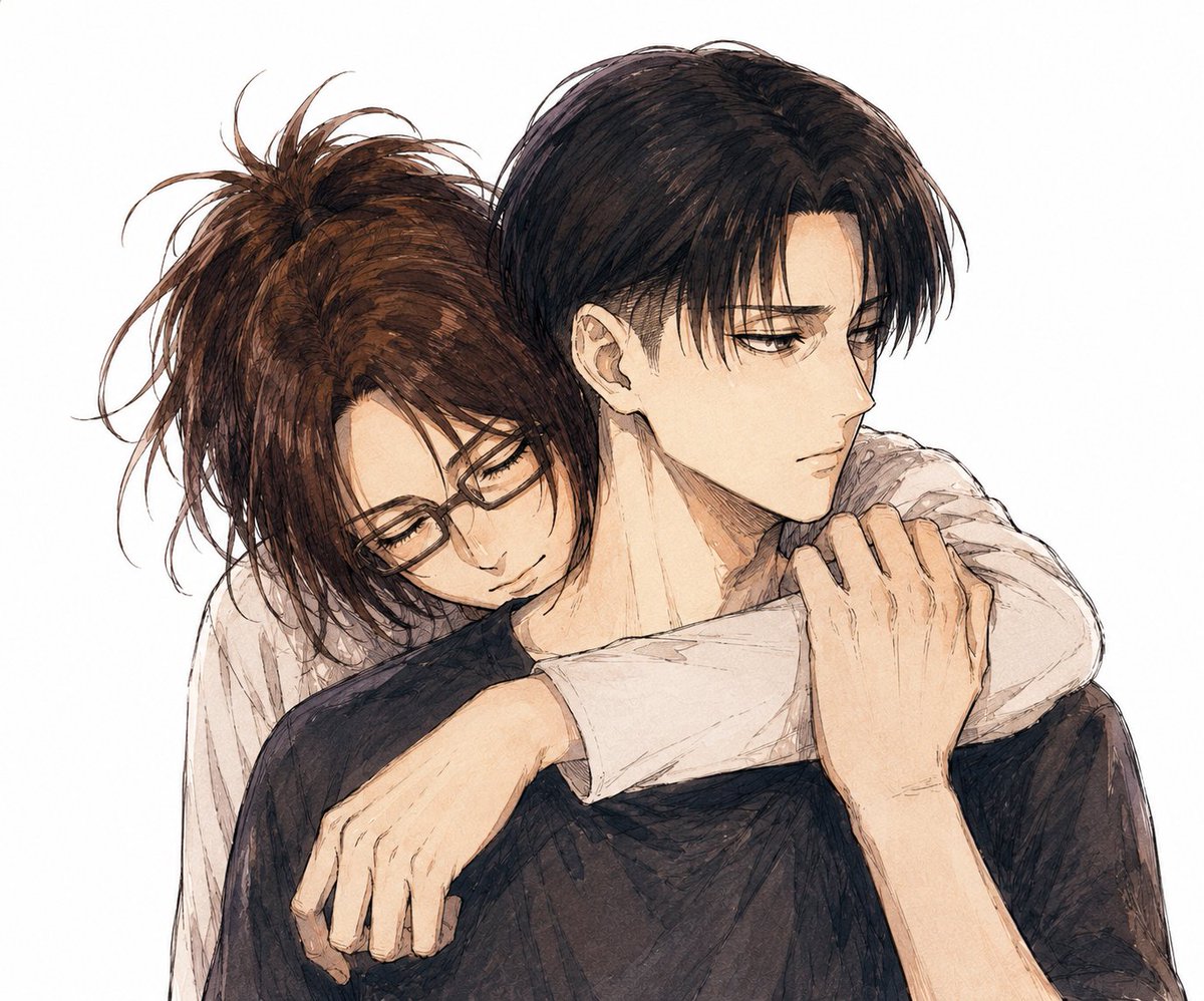 Shruticom24's tweet photo. The world was cruel, but they found comfort in each other.
(Levi×Hange)❤️

#Levihan #AttackOnTitan #LeviAckerman #HangeZoë 
#リヴァハン #リヴァイ #ハンジ https://t.co/KHrp3qzm2n