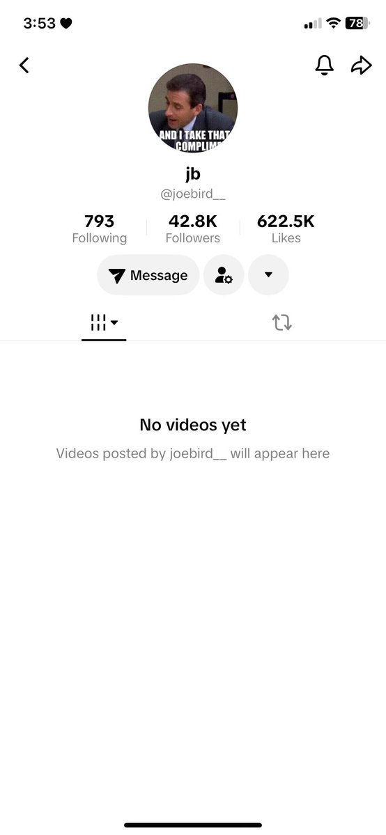 naimberrys's tweet photo. Joe no please what the hell he privated everything 💔 https://t.co/DIyFO7GUBB