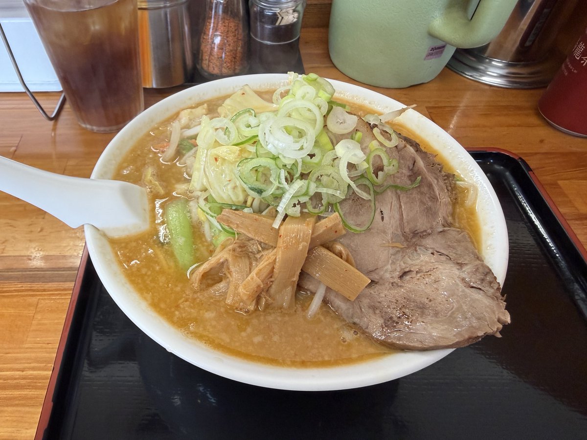 kaku_KeePer's tweet photo. せっかく千葉に来たので大好きな
らーめん純輝 で昼ごはん
やっぱりう���い　超オススメです https://t.co/QBrN21PAhd