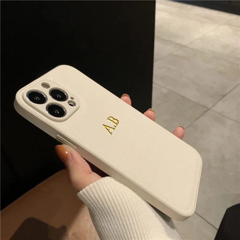 slodscover's tweet photo. Make it yours: personalized leather iPhone case with your initial—simple, stylish, totally you. 🔥📱✨ #LeatherCase #PhoneAccessories Tap the link in bio. https://t.co/Y0vpPDEcOJ