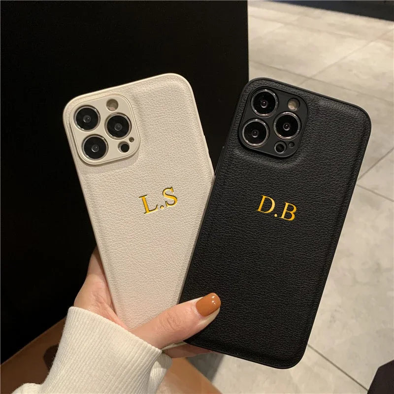 slodscover's tweet photo. Make it yours: personalized leather iPhone case with your initial—simple, stylish, totally you. 🔥📱✨ #LeatherCase #PhoneAccessories Tap the link in bio. https://t.co/Y0vpPDEcOJ