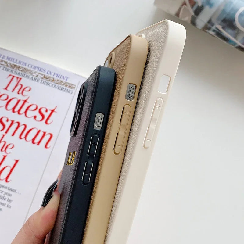 slodscover's tweet photo. Make it yours: personalized leather iPhone case with your initial—simple, stylish, totally you. 🔥📱✨ #LeatherCase #PhoneAccessories Tap the link in bio. https://t.co/Y0vpPDEcOJ