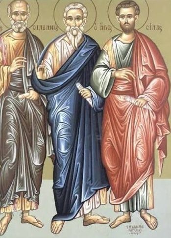 orthodoxcalco's tweet photo. Paul and Silas sang hymns in prison.
Their chains were broken—but instead of escaping, they stayed, leading the jailer and his family to Christ.
Faithfulness can turn suffering into salvation.
#StSilas #OrthodoxFaith #OrthodoxCalendar #SaintOfTheDay https://t.co/6LkFa021Tn