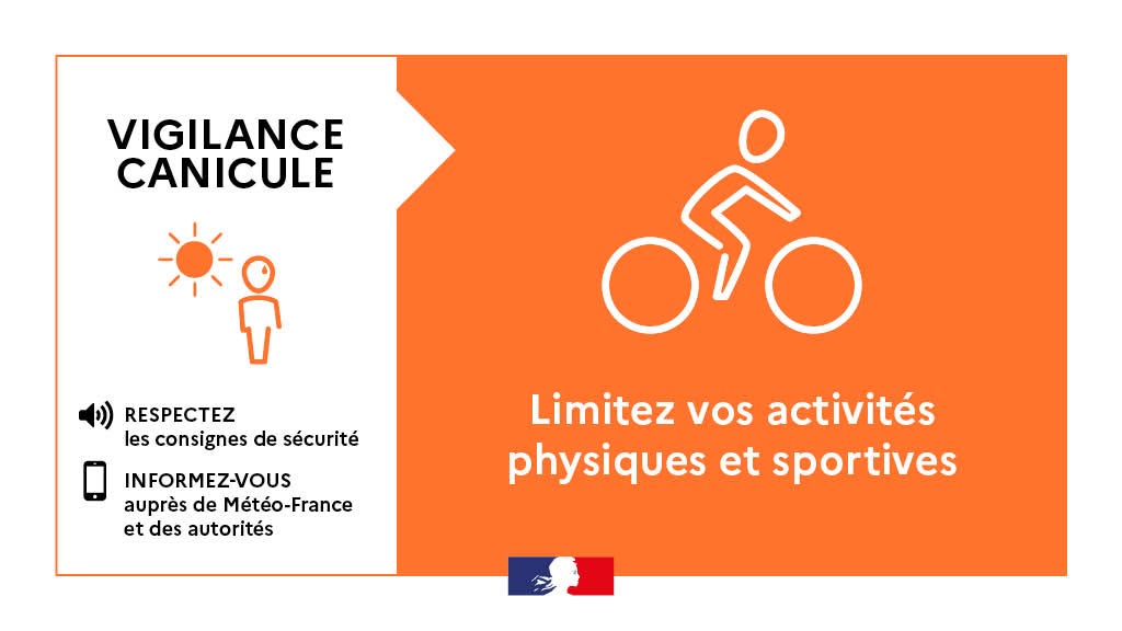 Interieur_Gouv's tweet photo. 🟠 21 départements sont en #VigilanceOrange pour #canicule aujourd'hui.
🌡️ @meteofrance étend cette vigilance à la Corse, aux Alpes-de-Haute-Provence, aux Hautes-Alpes et aux Alpes-Maritimes ce jeudi à compter de 12h.

Restez prudents et tenez-vous informés sur https://t.co/qCesvhr5Wv