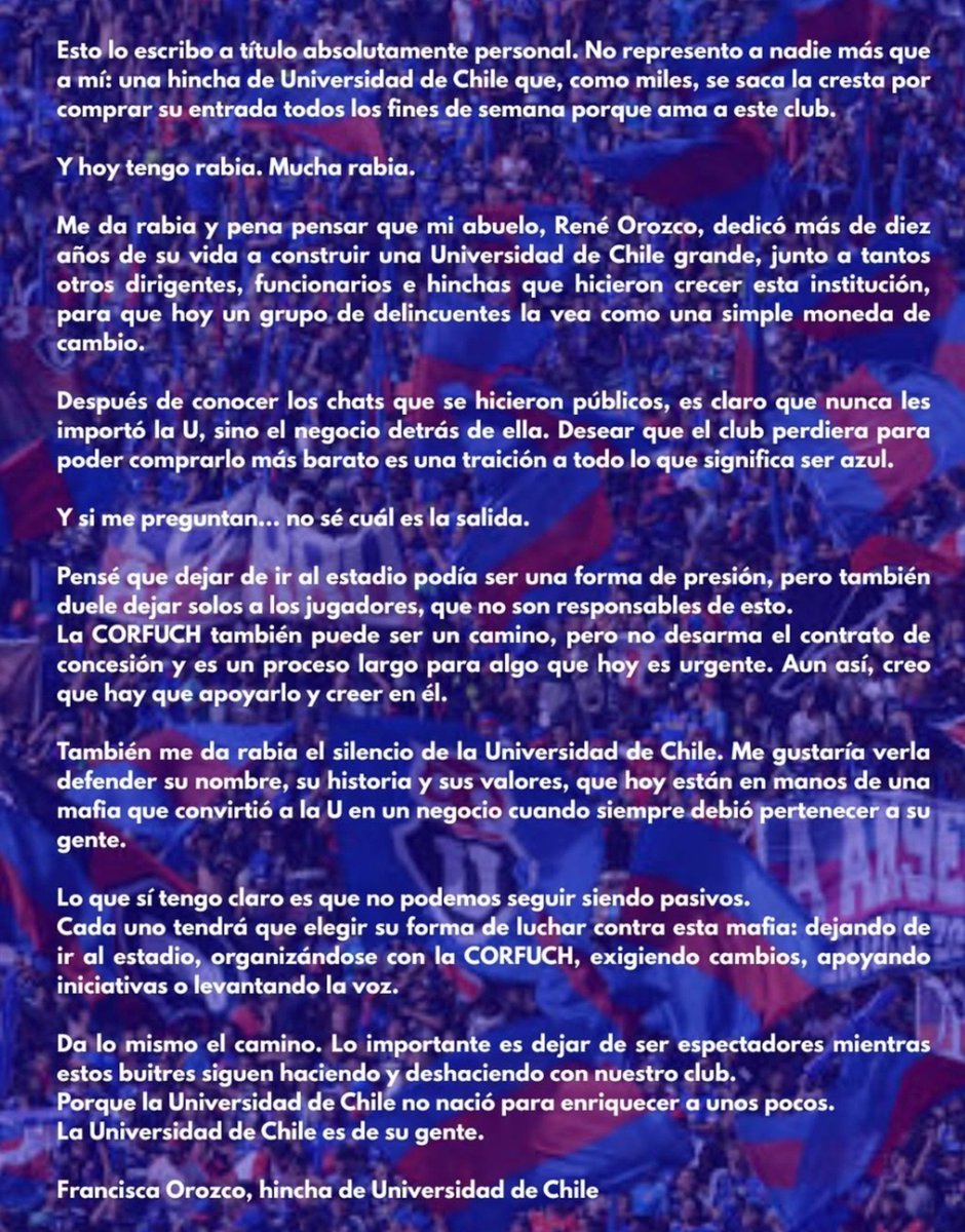 sebaasebitaa's tweet photo. que palabras mas acertadas y como no lo iban hacer. El texto es de Francisca Orozco Nieta del Gran Doctor! 

Ig: franorozcos https://t.co/FSVWa3gOd8