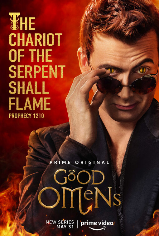 sheennxnt's tweet photo. Ineffable posters featuring prophetic quotes (from Agnes Nutter’s book) https://t.co/Umf41lizt2