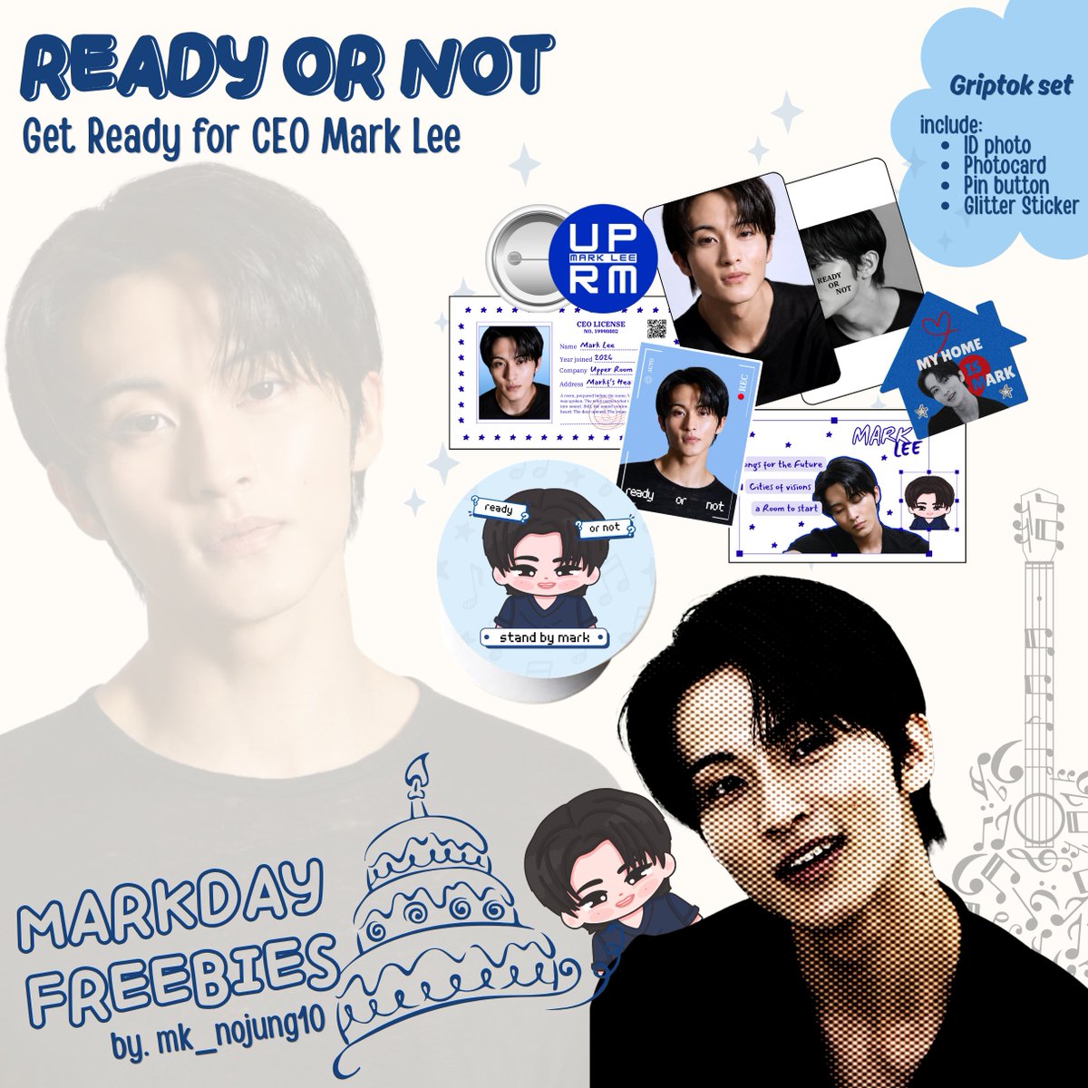 mk_nojung10's tweet photo. ¿𖹭? ready or not for mark lee ¿𖹭?

☆ markday freebies
🗓 2 Aug 2026
offline jkt at event;

♡ @nctprojectsina jam 10~11
♡ @remarkclub sesi 1
♡ @MARKLEE_IDN jam 1~3
♡ around Mbloc jam 4~5
♡ @9012_project sesi 3

How to get;
rt&amp;like , love &amp; never hate mark

Open for trade🥰 https://t.co/J9g5yAYqaY