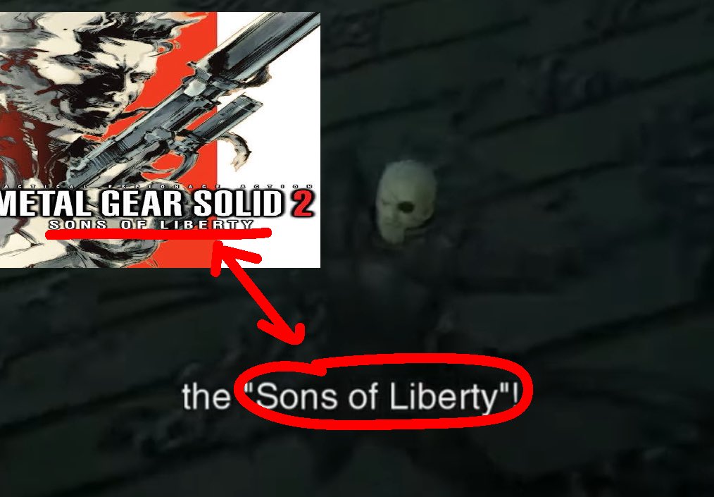 milktst's tweet photo. Only clever mgs2 fans caught this detail! https://t.co/tJ7YRm3vMV